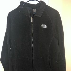 Black The North Face Fuzzy Jacket Size Men Medium